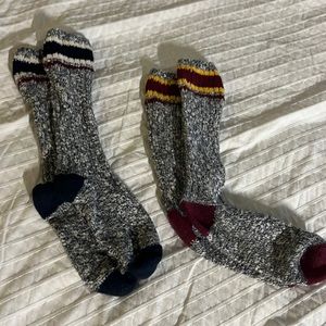 J crew wool socks
